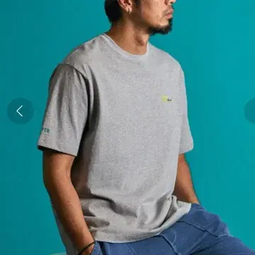 다퍼 오프쇼어 콜라보 서핑 프린트 티셔츠 L