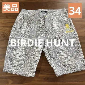 BIRDIE HUNT 버디 헌트 크로커다일 패턴 골프 팬츠 34