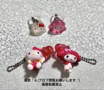 산리오 가챠가챠 헬로키티 마이멜로디 키 키티 마이멜로디