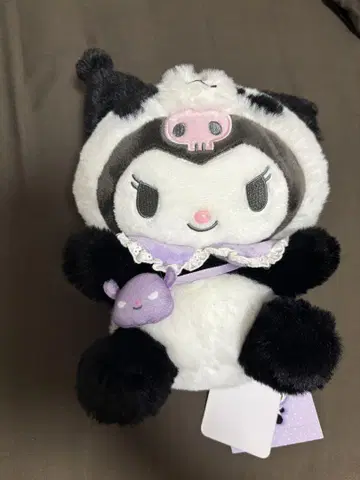 산리오 팬더 쿠로미 봉제 인형 약 30cm