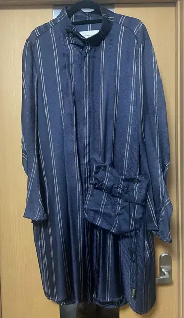 licht bestreben 19AW 스탠드 카라 셔츠 코트