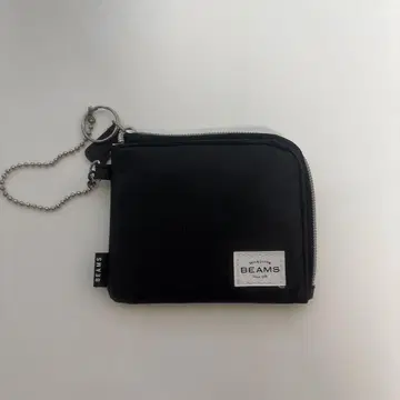 BEAMS 블랙 카드 케이스