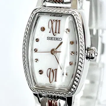 세이코 SEIKO 여성용 손목시계 작동 솔라 광택 처리 s2117