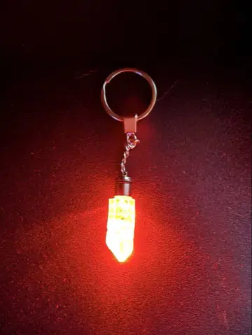크리스탈 라이트 키링