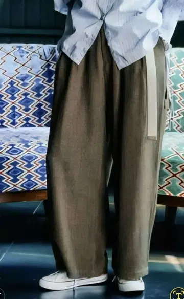 니코앤드 헤린본 2턱 페인터 팬츠 브라운 M