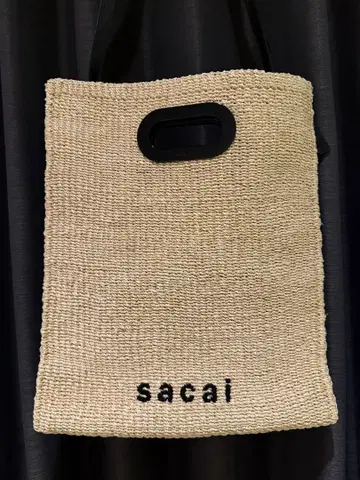 사카이 뜨개질 토트백