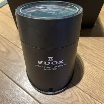 EDOX Maitre Horloger 블랙 케이스