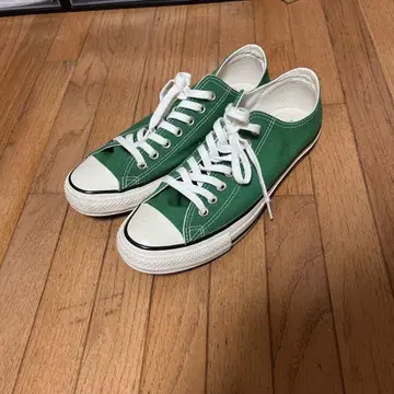 컨버스 그린 스니커즈
