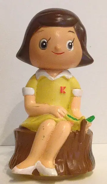 신용 조합 저금통 쿠미짱 그루터기 앉은 자세 100mm