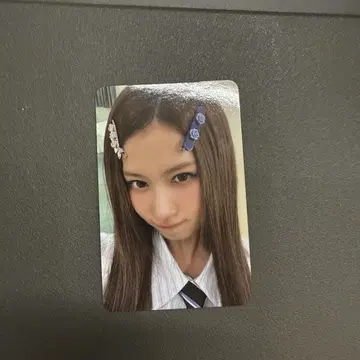 사인 포함 셀카 카드 Sana