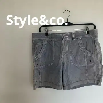 Style&co. 그레이 숏 팬츠 8호