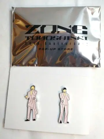 동방신기 핀 배지 2개 세트
