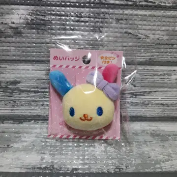 우사하나 봉제 인형 배지 산리오