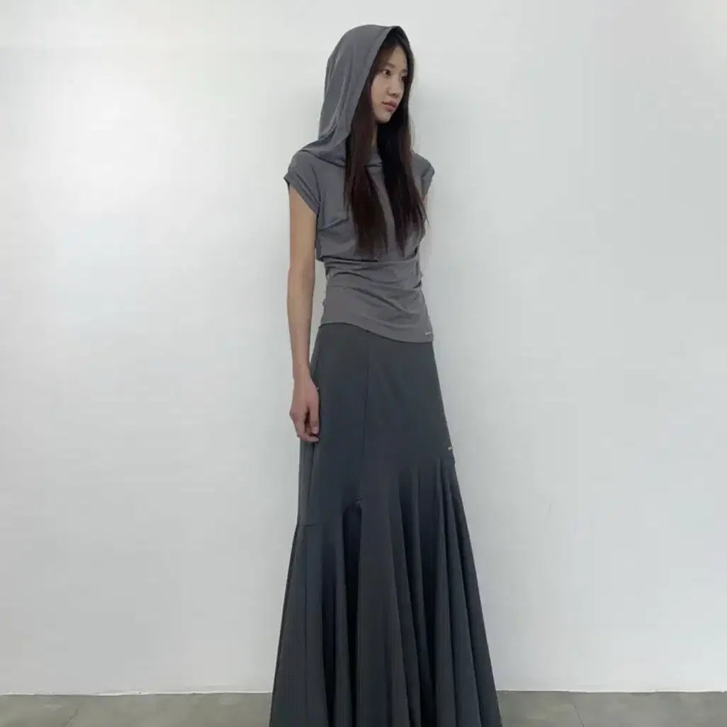 【Miseki SEOUL】Midi wrap skirt Miseki Seoul midi wrap skirt black midi skirt #미세키서울