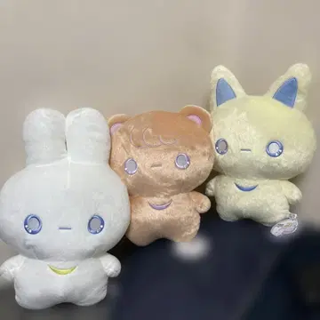 moon friends 문 프렌즈 BIG 봉제 인형 3종 세트