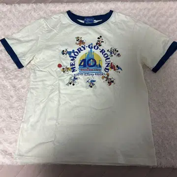 도쿄 디즈니 리조트 40주년 티셔츠 디즈니랜드 40주년 티셔츠