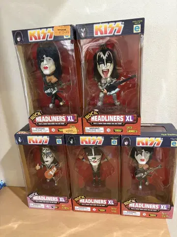 헤드 라이너스 XL KISS ROCK HEADLINERS 피규어