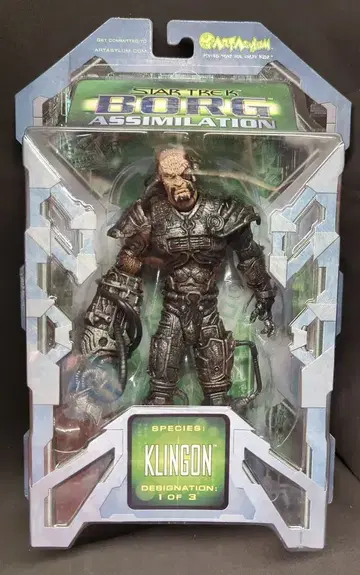 ART ASYLUM BORG ASSIMILATION KLINGON 6인치