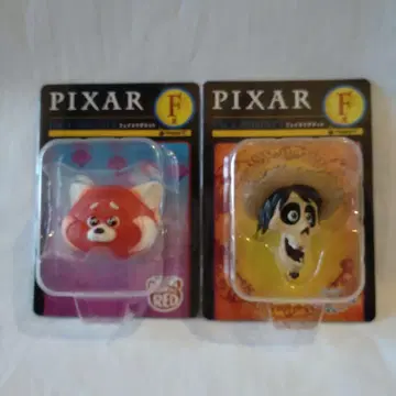 PIXAR Happy 복권 F상 페이스 마그넷 2종 세트