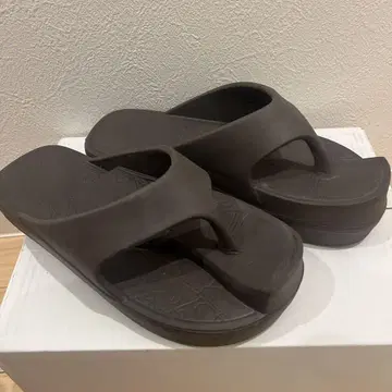 이지 샌들 L 사이즈 브라운 여성용 라쿠바키