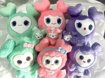 TWICE LOVERYS 봉제 인형 세트 gigo 한정판