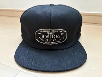 H.W.DOG & CO. 블랙 캡 택 포함 새상품
