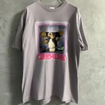Gremlin Gizmo 그렘린 기즈모 티셔츠 반팔 네온 프린트