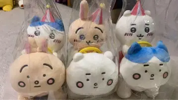 치이카와 랜드 피포포 봉제 인형 3개 세트 치이카와 하치와레 토끼