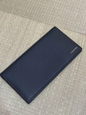 미사용 새상품 Ermenegildo Zegna 그레이 장지갑