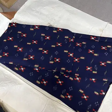 나리타야 기모노 앙상블 네이비 네이비