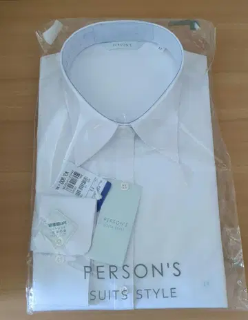 여성용 PERSON'S 화이트 셔츠 취업활동용 13호