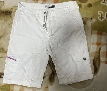 OAKLEY 골프 반바지 화이트 팬츠 36 사이즈