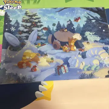 포켓몬스터 슬립 샵 클리어 파일 홀리데이