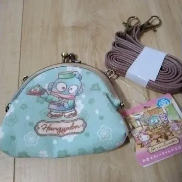 산리오 캐릭터즈 화과자 티타임 가마구치 파우치