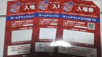 홈 타운 도르파 오사카 10 입장권만