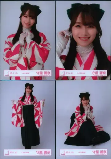 사쿠라자카46 랜덤 브로마이드 모리야 레이나 다이쇼 로망 의상 컴프