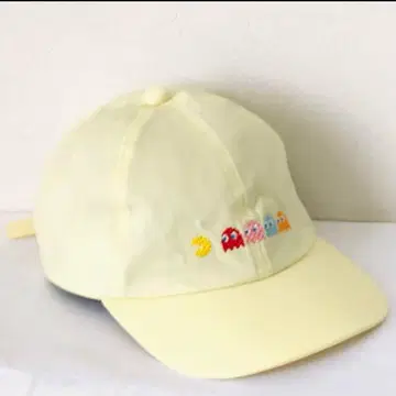 미사용 새상품 CA4LA 카시라 캡 팩맨 콜라보 한정판