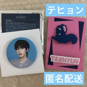 TXT 태현 PROMISE 캔뱃지/구매 혜택 배지