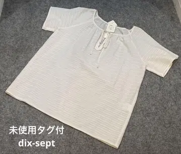 미사용 택 포함 dix-sept 디세트 반팔 티셔츠