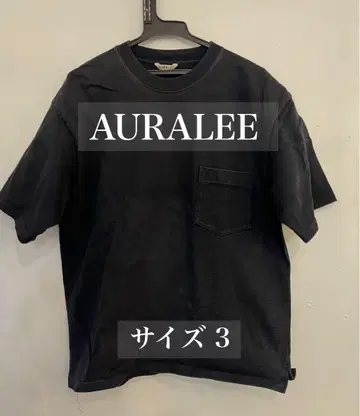 AURALEE 오라리 STAND-UP TEE 스탠드업 티 4