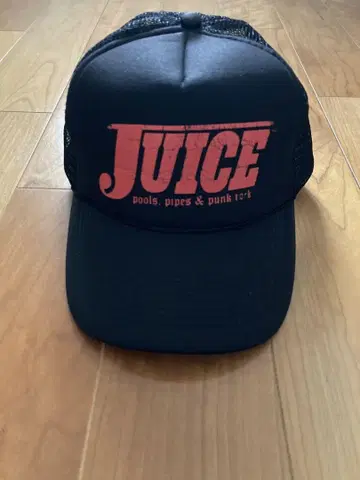 JUICE 트래커 캡 블랙