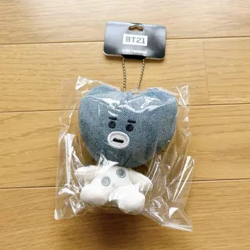 BTS TATA 데님 컬러 키 마스코트 키링