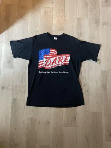 80s DARE 밴딩 티셔츠