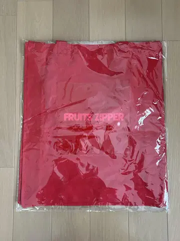 FRUITSZIPPER 츠키아시 토트백 후르츠 지퍼