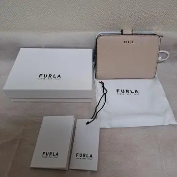 FURLA 지갑 접이식 지갑 여성용 BABYLON 바빌론 베이지