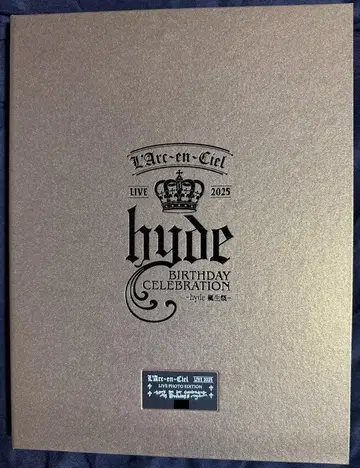 L'Arc~en~Ciel 2025 -hyde 탄생 축제- LIVE 사진집