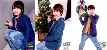 나니와 단시 16년 X'MAS SHOW 오니시 류세이 오리지널 사진 세트