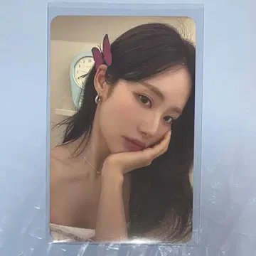 fromis_9 트레이딩 카드 혜택 makestar 지원 나비