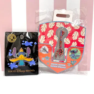 디즈니 Disney 릴로 & 스티치 Lilo&Stitch 핀 배지