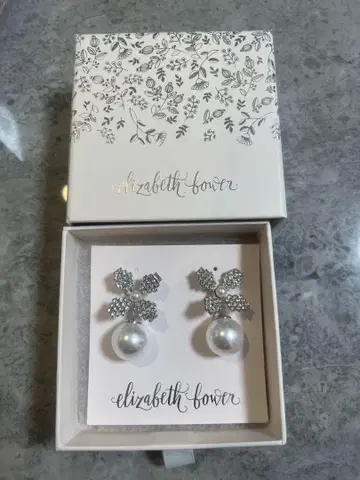 Elizabeth Bower June Duet Stud 귀걸이